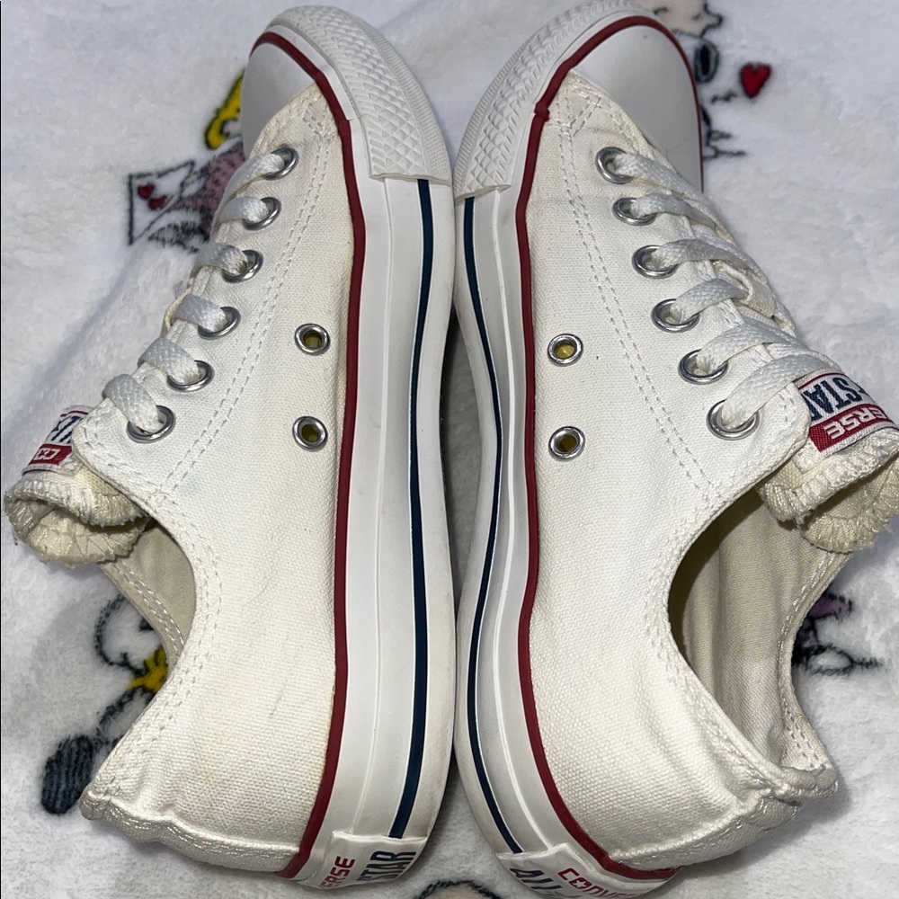 White Converse - Picture 3 of 10